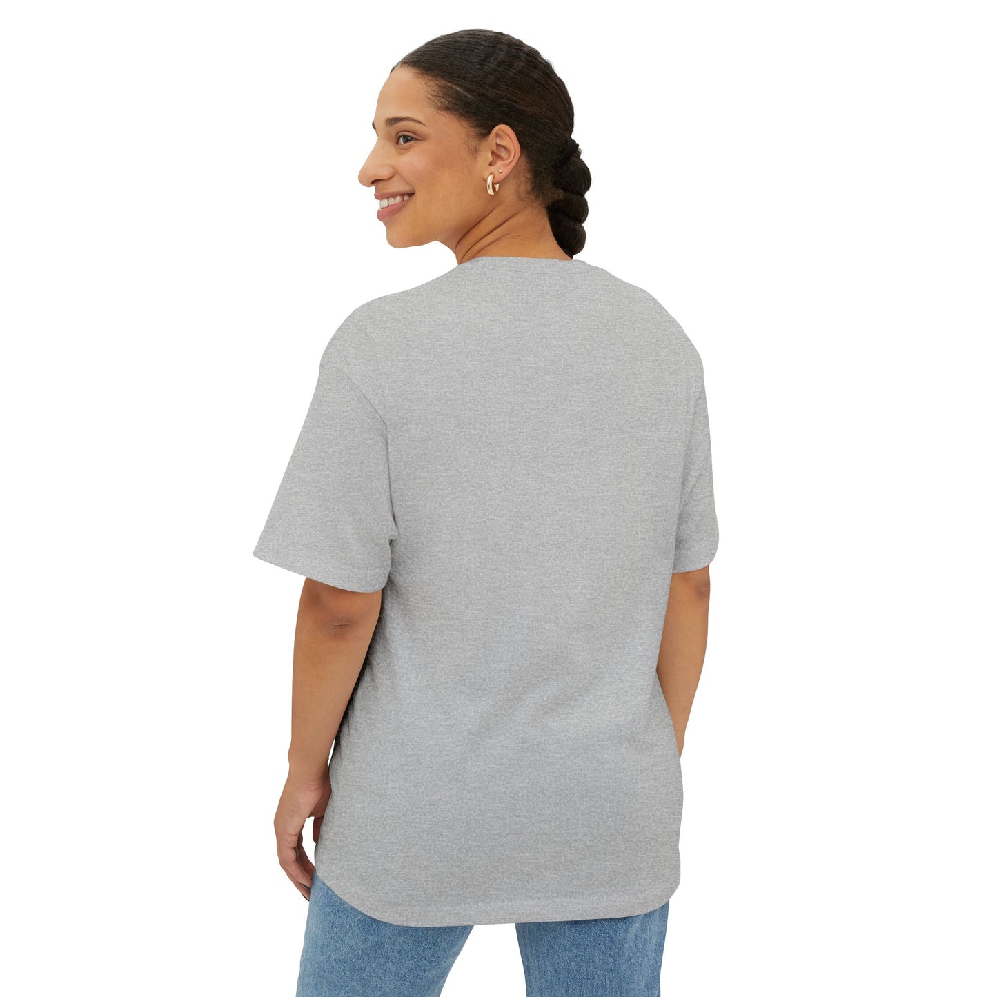 Talk to the Hamsa Unisex Oversized Boxy Tee