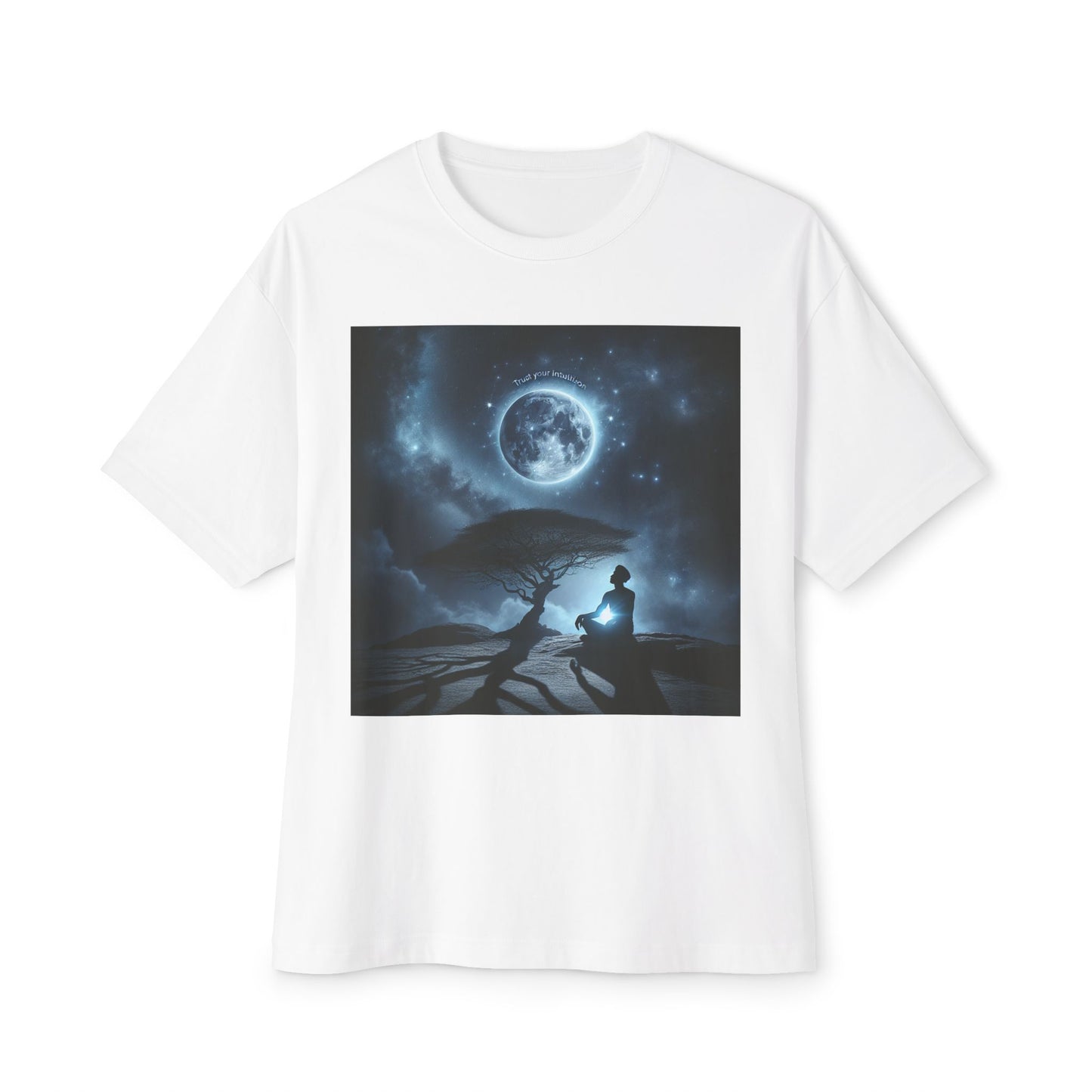 Trust Your Intuition Unisex Oversized Boxy Tee