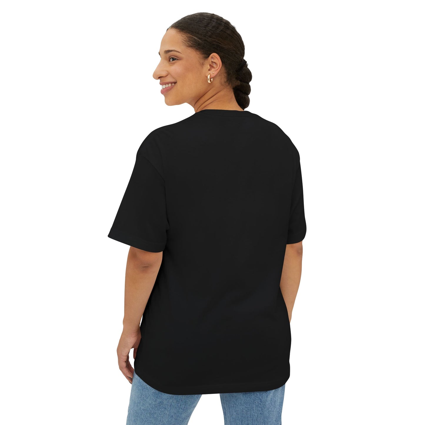 Music is My Vibe Design 2 Unisex Oversized Boxy Tee