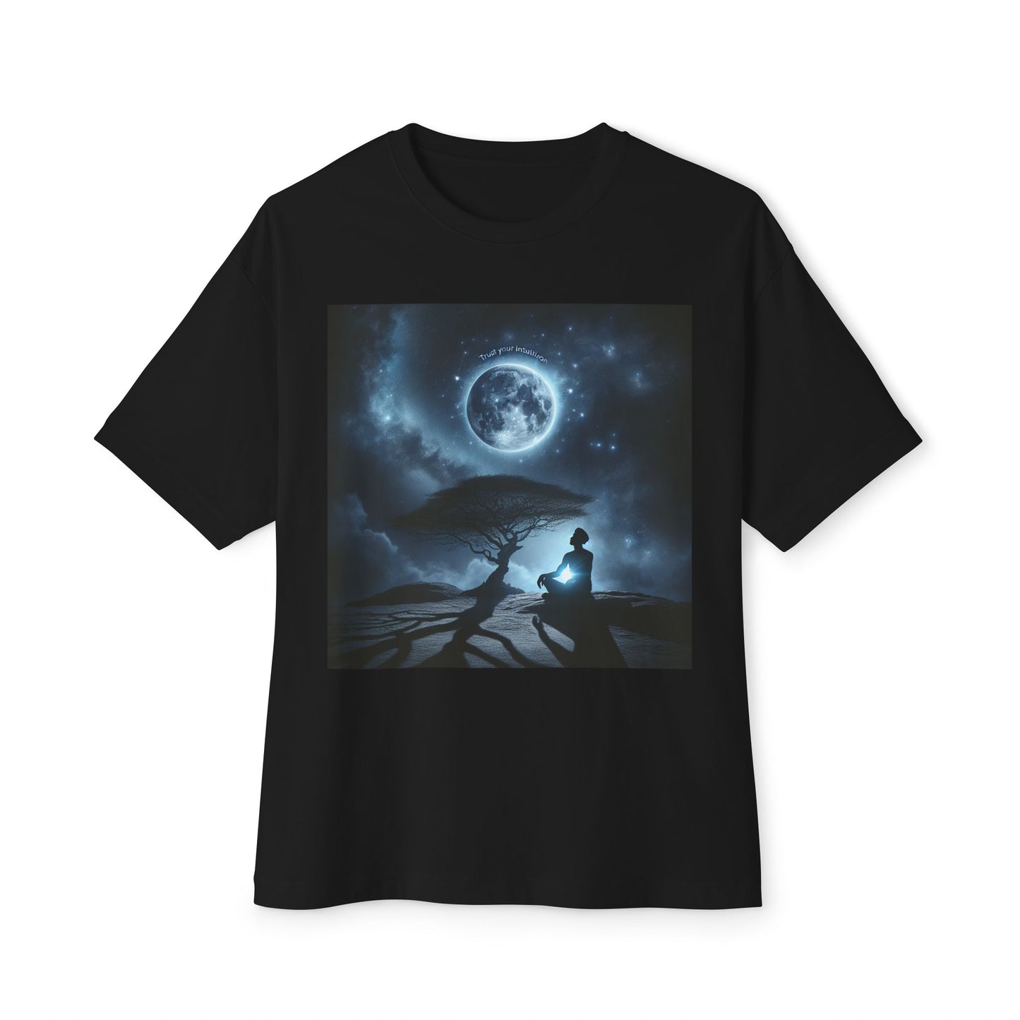 Trust Your Intuition Unisex Oversized Boxy Tee