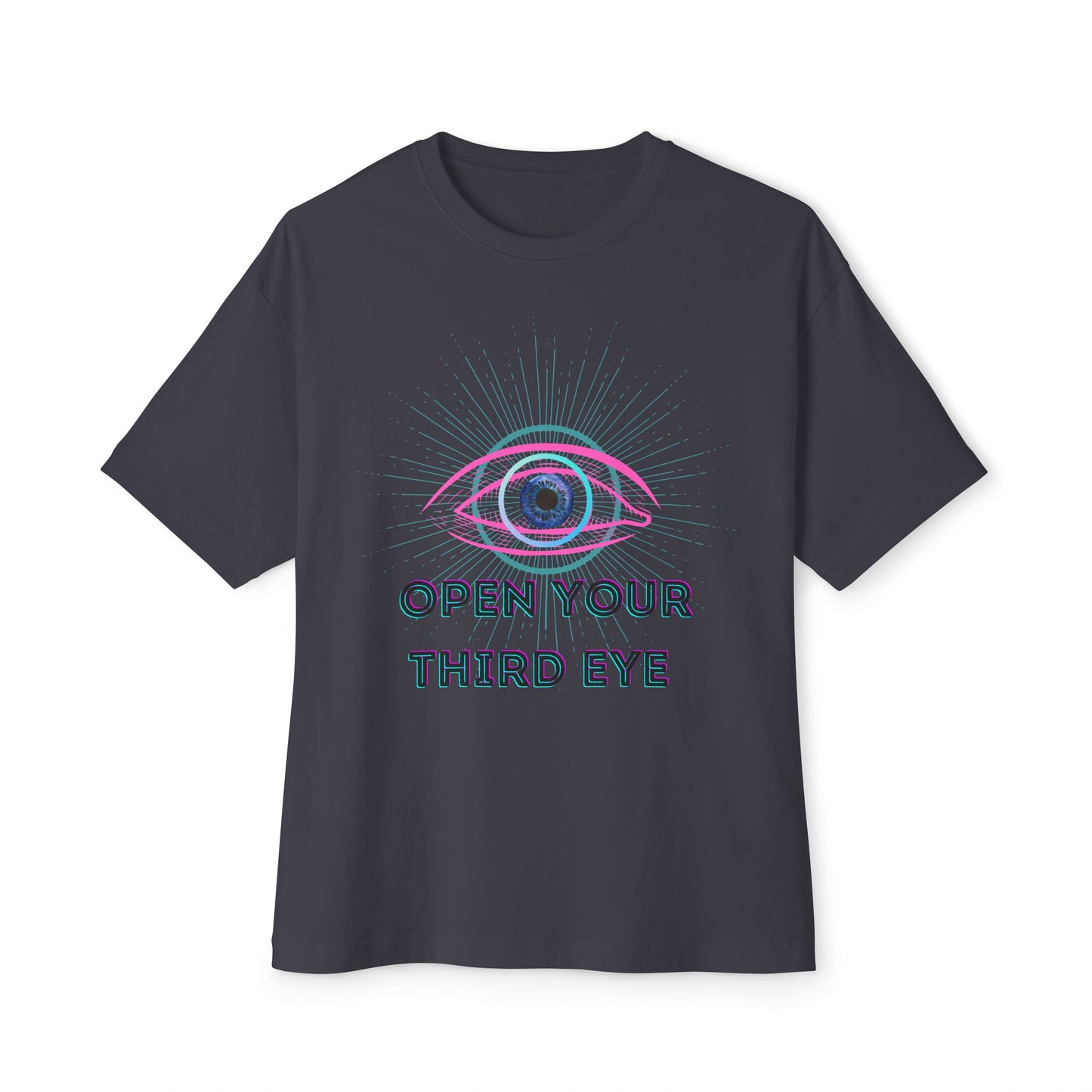 Open You're Third Eye Unisex Oversized Boxy Tee