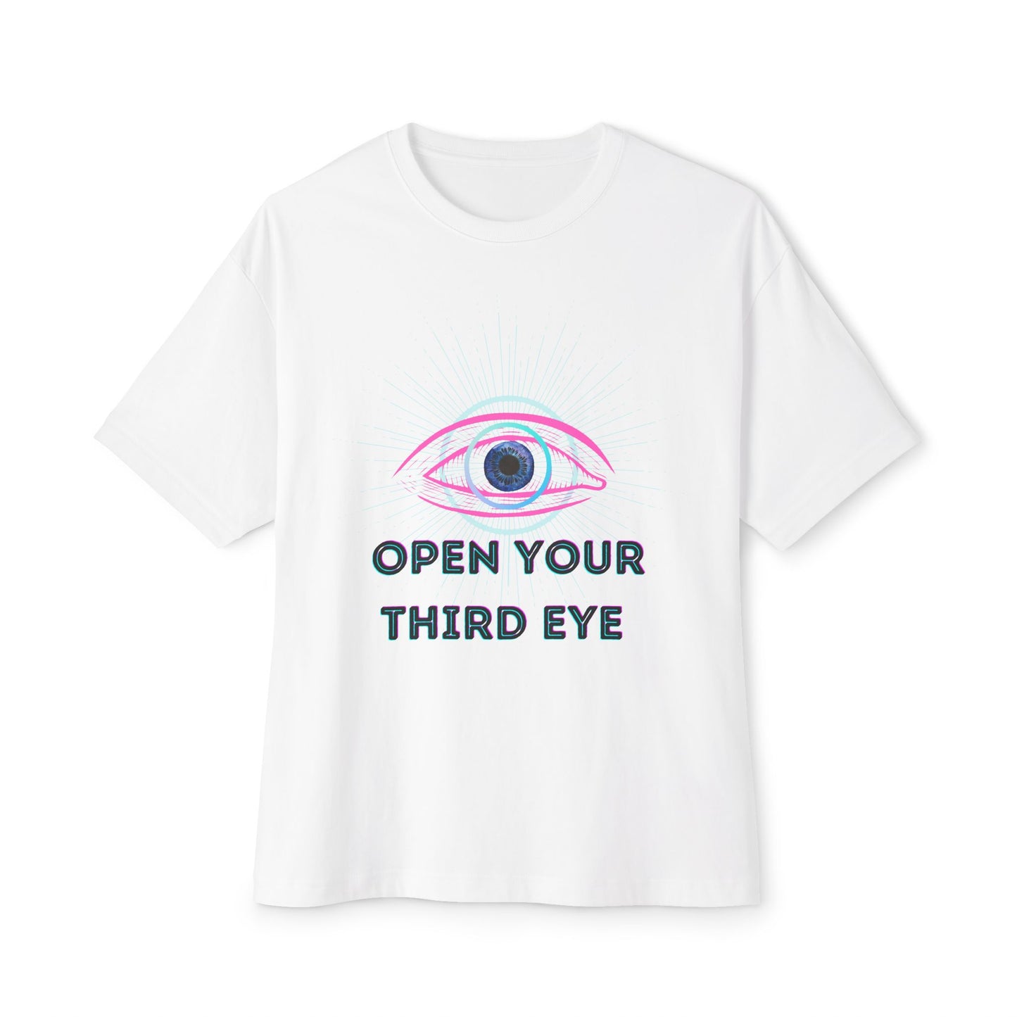 Open You're Third Eye Unisex Oversized Boxy Tee