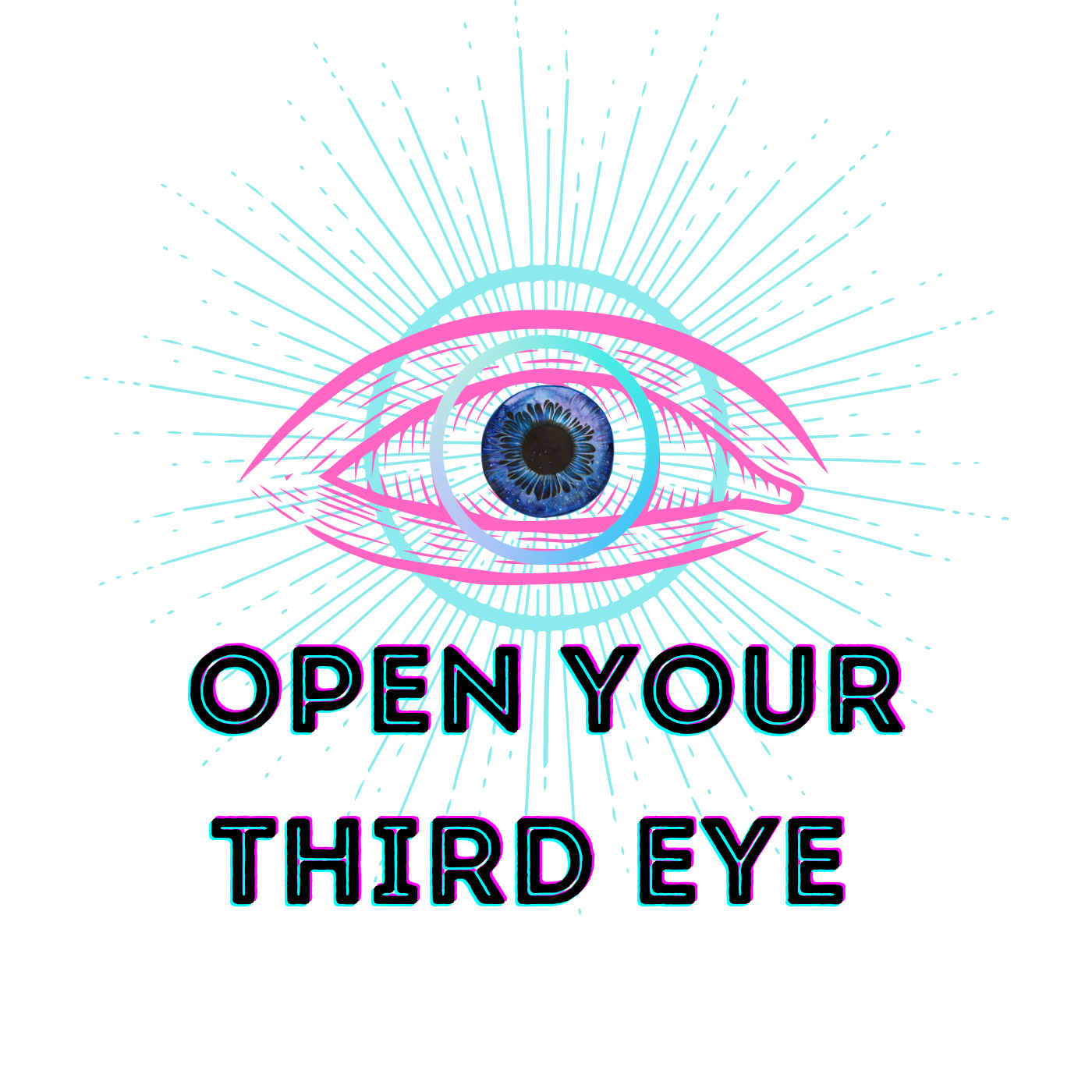 Open You're Third Eye Unisex Oversized Boxy Tee