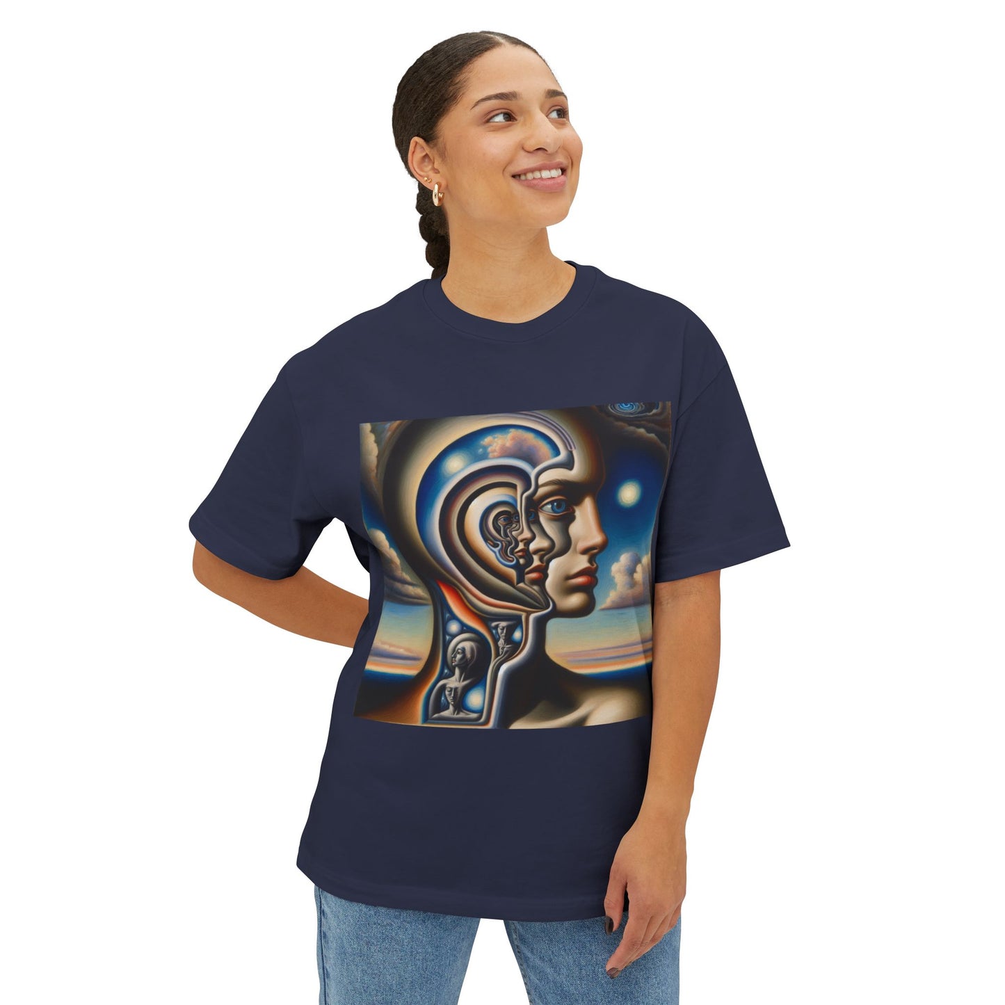 Look Within Unisex Oversized Boxy Tee