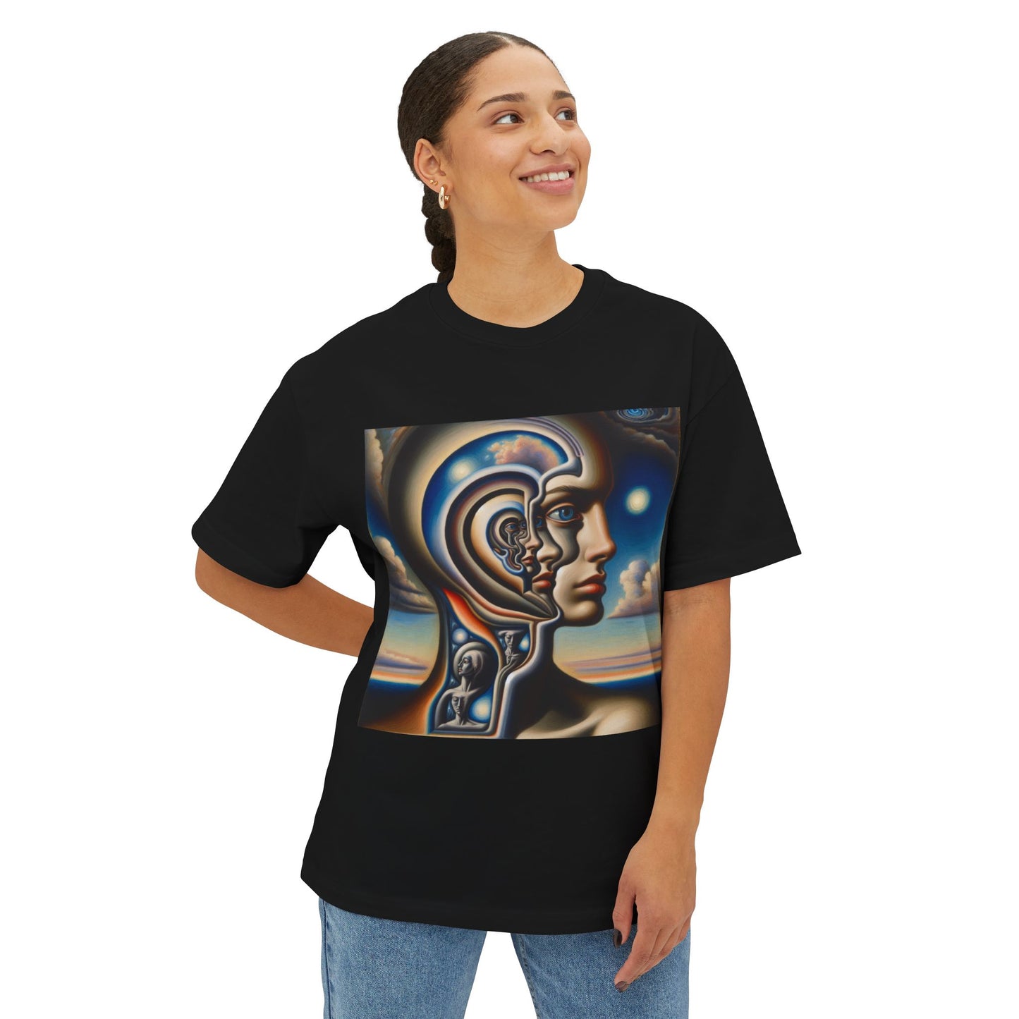 Look Within Unisex Oversized Boxy Tee