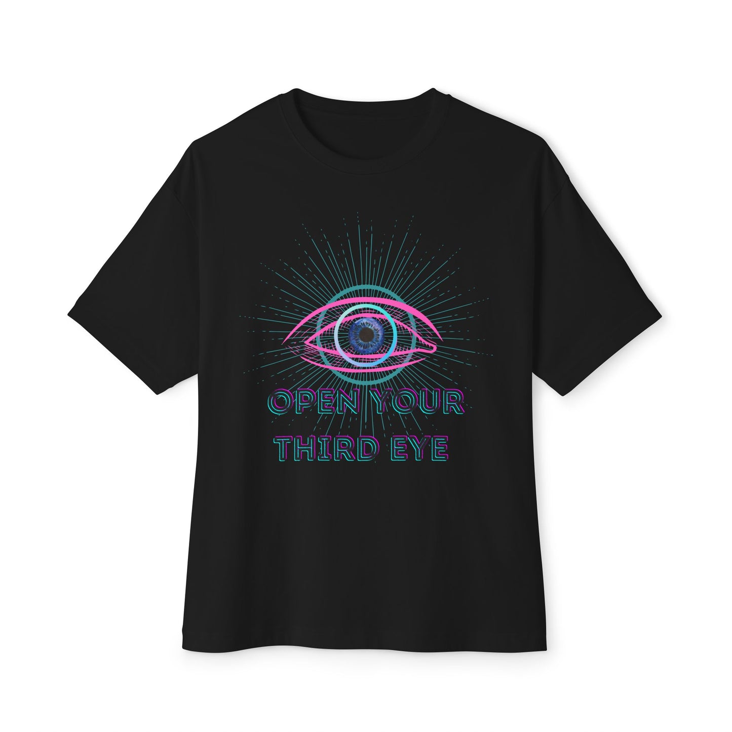 Open You're Third Eye Unisex Oversized Boxy Tee