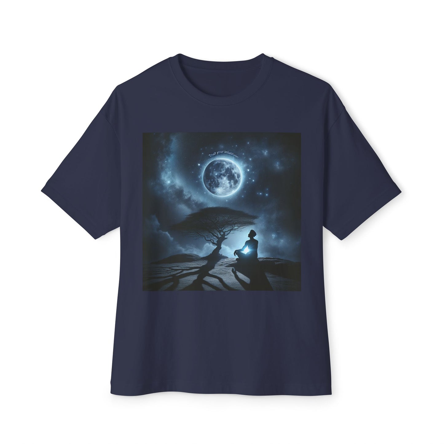 Trust Your Intuition Unisex Oversized Boxy Tee